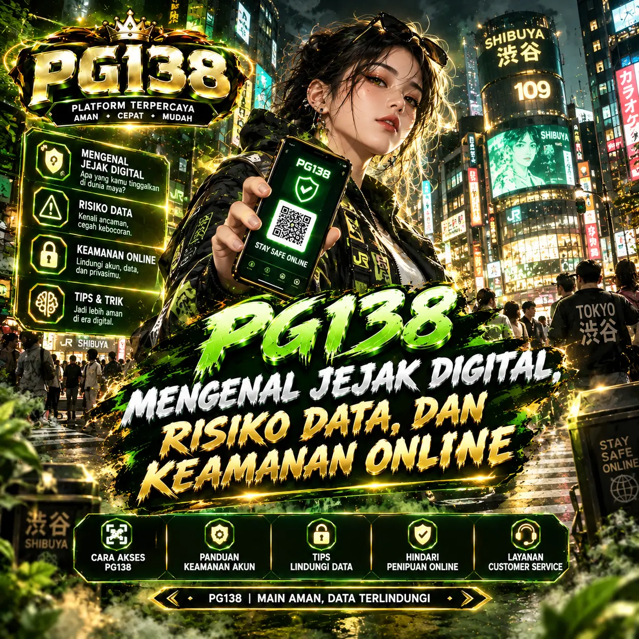 PG138 – Mengenal Jejak Digital, Risiko Data, dan Keamanan Online